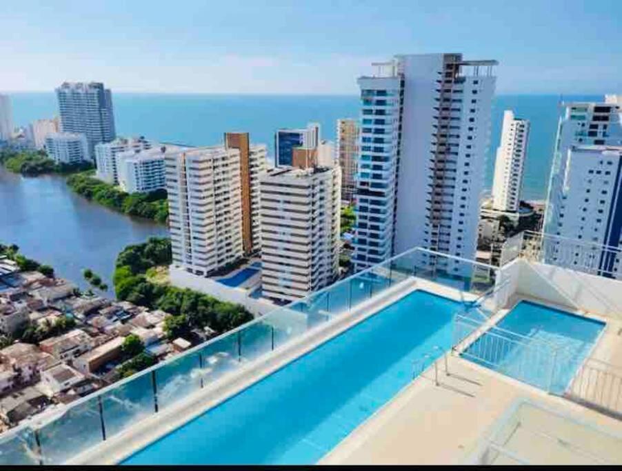 Luxury Apartamento Ubicacion Central Y Piscina. Cartagena Buitenkant foto